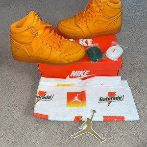 Nike Gatorade retro air Jordan 1 hitop sneakers